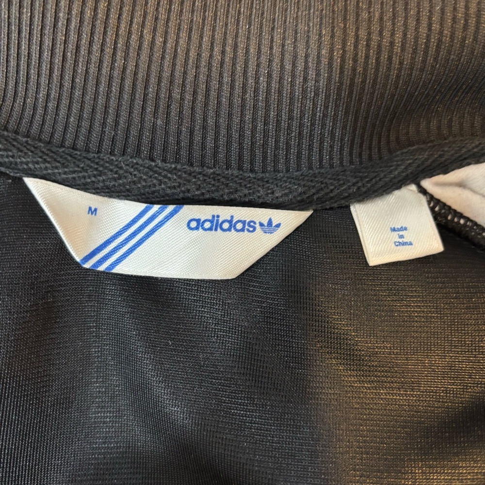 Adidas Bhutan full zip track jacket black white size women’s medium - Picture 6 of 14